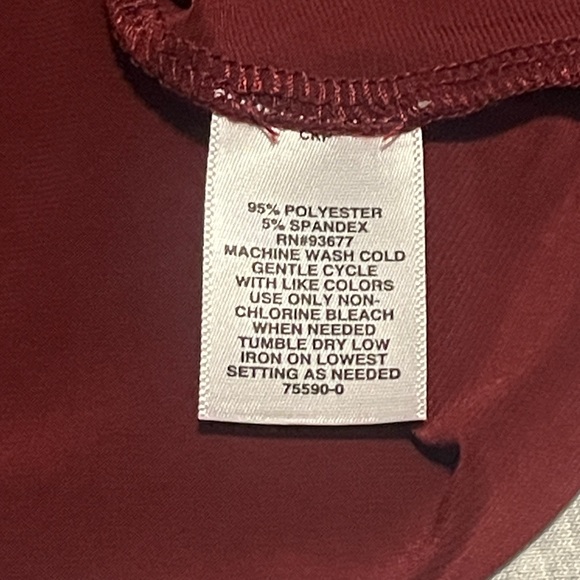 Liz Claiborne Keyhole Knot Blouse NWT - Picture 8 of 10